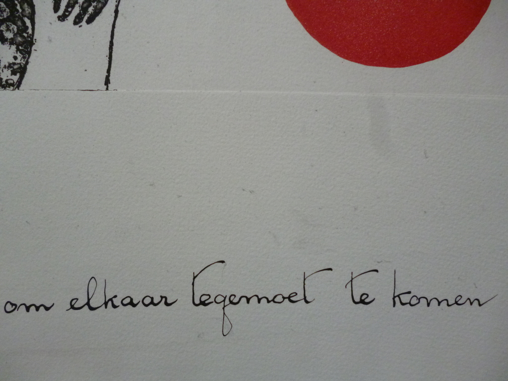 Ans Wortel - kleurenets - Om elkaar tegemoet te komen kopen? Bied vanaf 60!