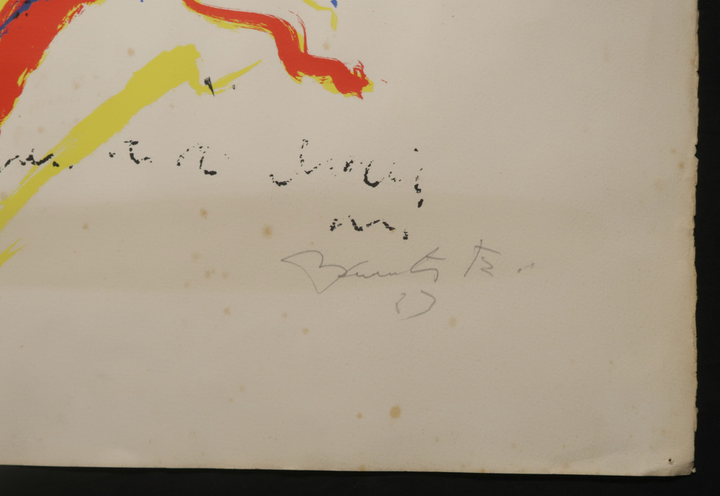 Fred Bervoets: Zeefdruk, Portret van Ferre Grignard kopen? Bied vanaf 20!