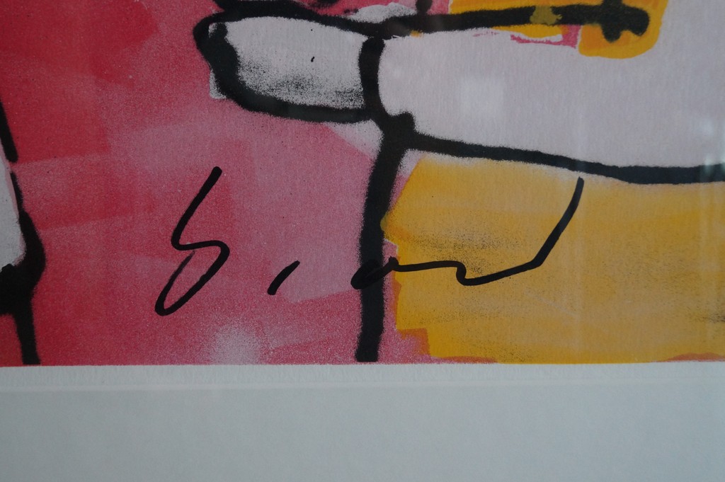 Herman Brood - gesigneerde zeefdruk  kopen? Bied vanaf 125!
