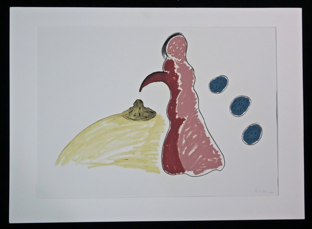 Ruud Dijkers: Gouache en krijt op papier, Z.T. (Groot) kopen? Bied vanaf 1!