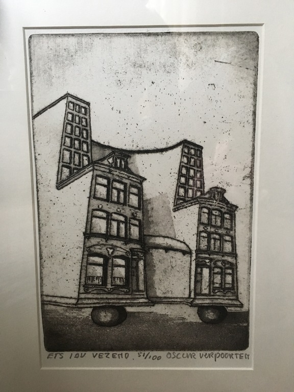 Ets 1.0.v. Vezend  zwart/wit nr. 51/100 kopen? Bied vanaf 250!