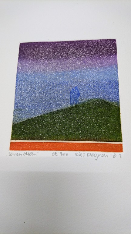 Ries Kleijnen, etsen, Alleensamen /samenalleen kopen? Bied vanaf 60!