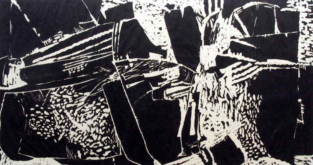 GUILLAUME le ROY - HOUTDRUK op Japans Papier (in PERFECTE staat) verkocht voor € 60!