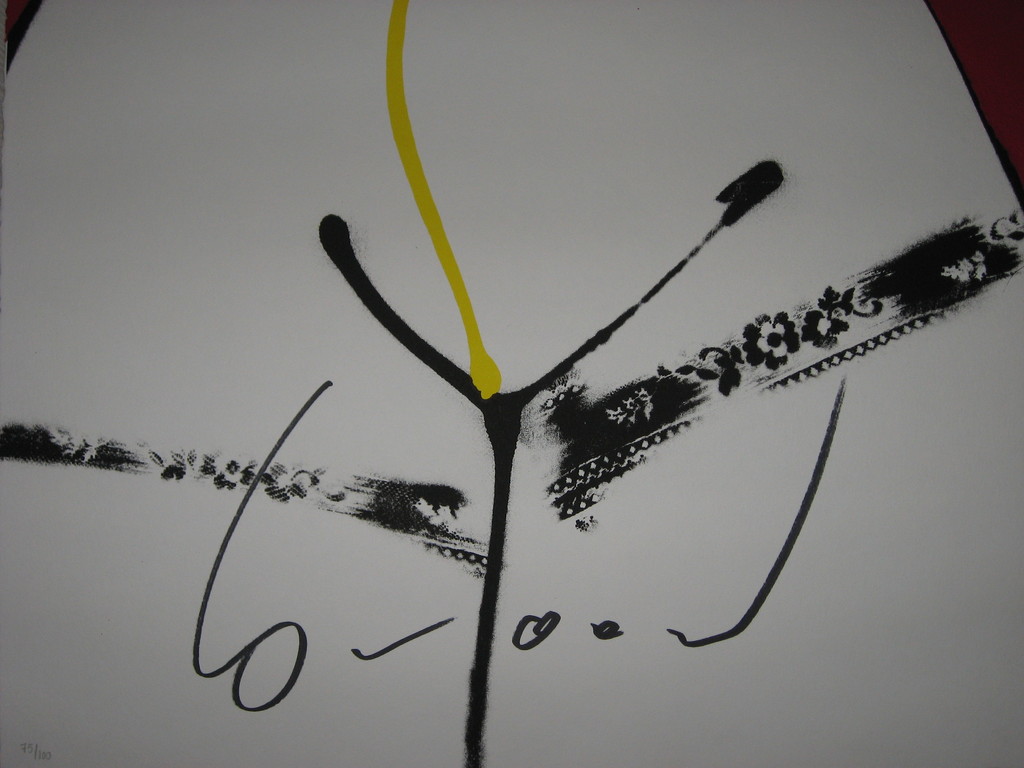 Herman Brood: Kleurenzeefdruk, Hips magenta, oplage 100 exp. kopen? Bied vanaf 129!