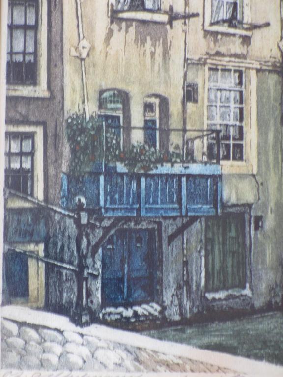 Cornelis Brandenburg, OZ Achterburgwal Amsterdam, Kleurets kopen? Bied vanaf 55!