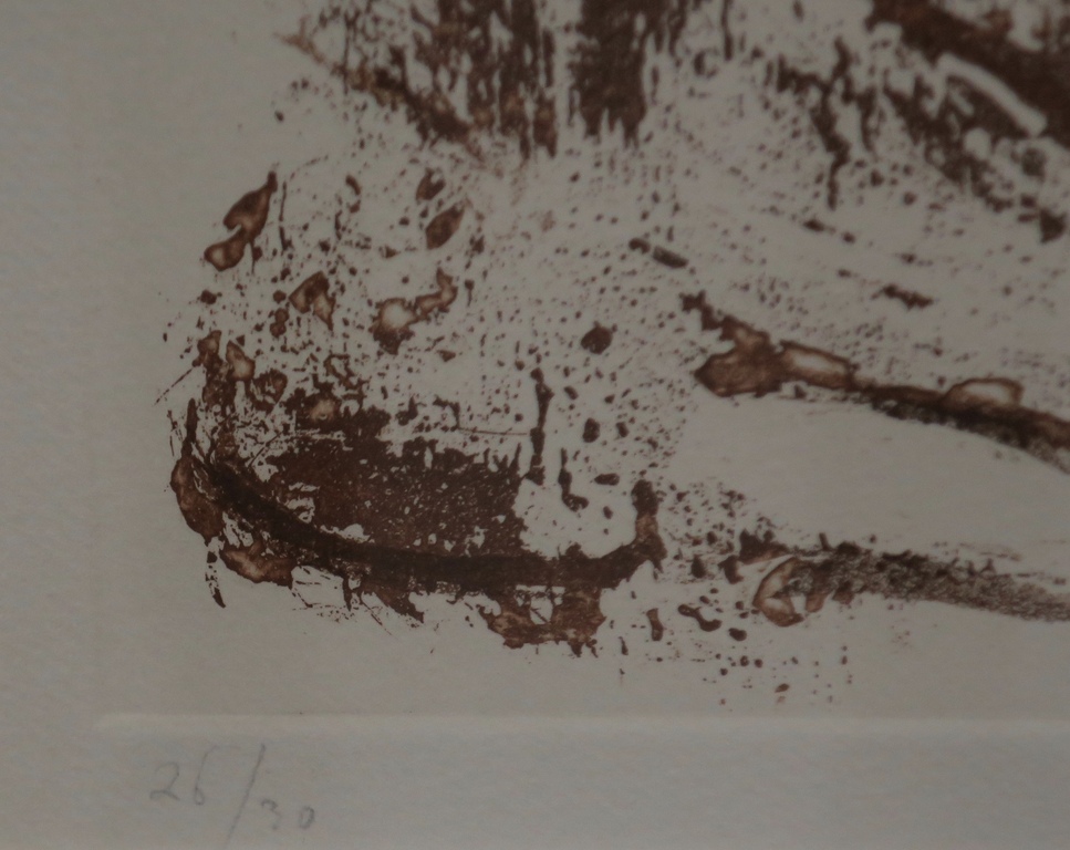 Martin Engelman: Ets, Zonder titel -Ingelijst kopen? Bied vanaf 45!