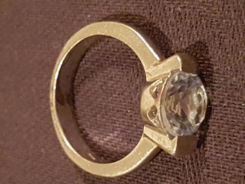 Ring in zilver 925 en acquamarina kopen? Bied vanaf 1!