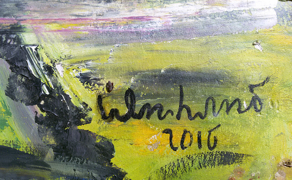 Peter Klashorst - Naakt / Surprise, olieverf op board (ingelijst) kopen? Bied vanaf 1!