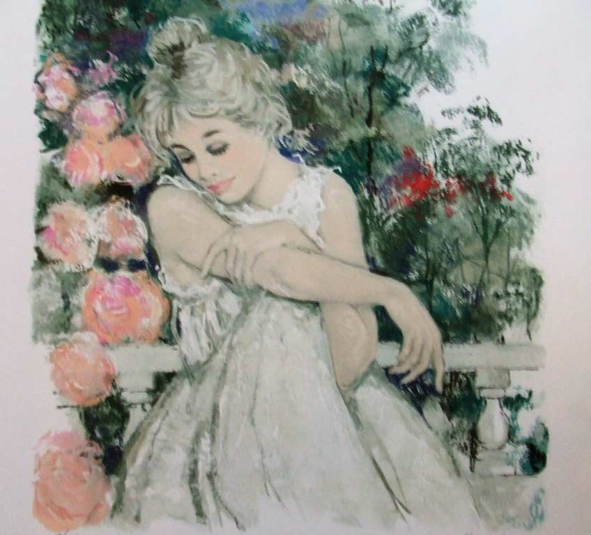 Bernard Charo y- 1931 Nantes - dromerig meisje kopen? Bied vanaf 39!