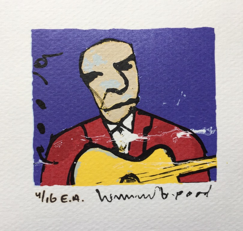 Herman Brood - 4 zeefdrukken (creatief doosje) kopen? Bied vanaf 1!