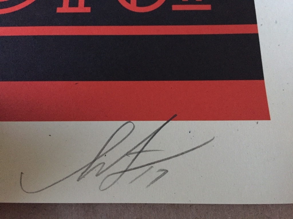 AcheterShepard Fairey Obey Green Power signed offset print? Enchérissez de 75!
