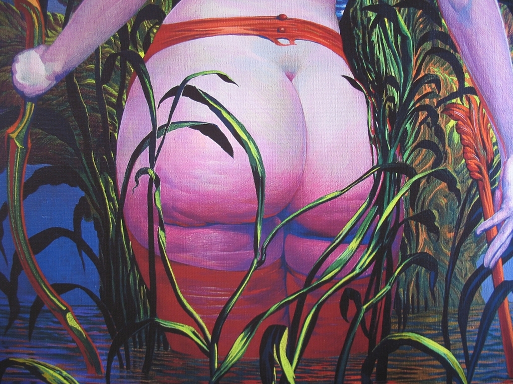 Ernst Fuchs, Dianah, Giclée op canvas kopen? Bied vanaf 75!