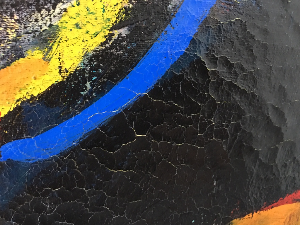 groot werk Henk Vierveijzer (schilderij 95x85 cm) kopen? Bied vanaf 450!