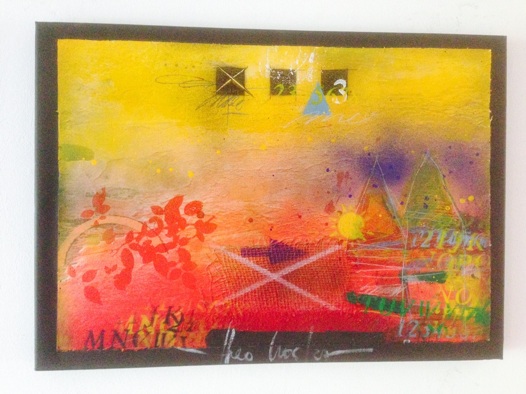 Theo koster, schilderij, sunnyhouse kopen? Bied vanaf 1!