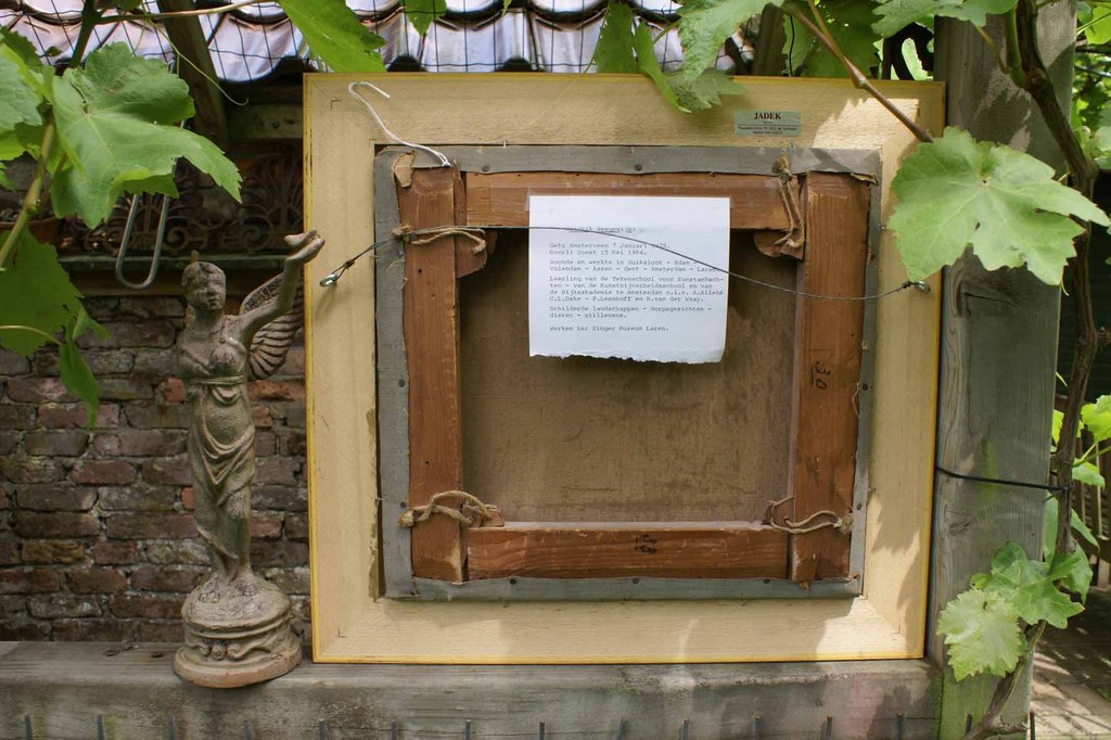 Hendrik Weegewijs, olieverfschilderij op doek, lief hondje kopen? Bied vanaf 125!