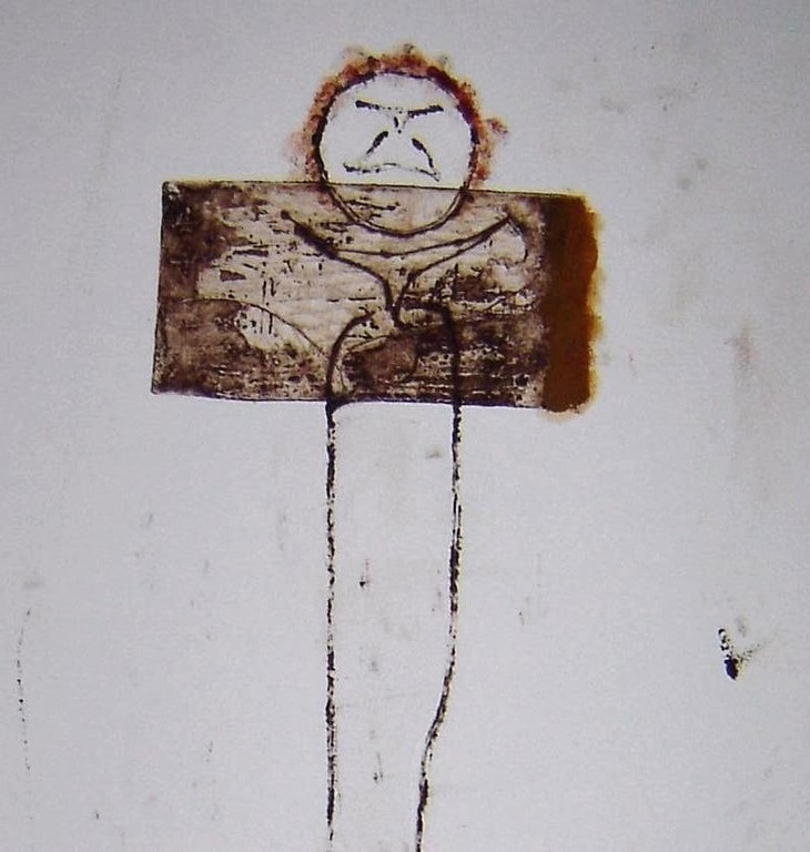 Staand figuur (ets en inkttekening) kopen? Bied vanaf 20!