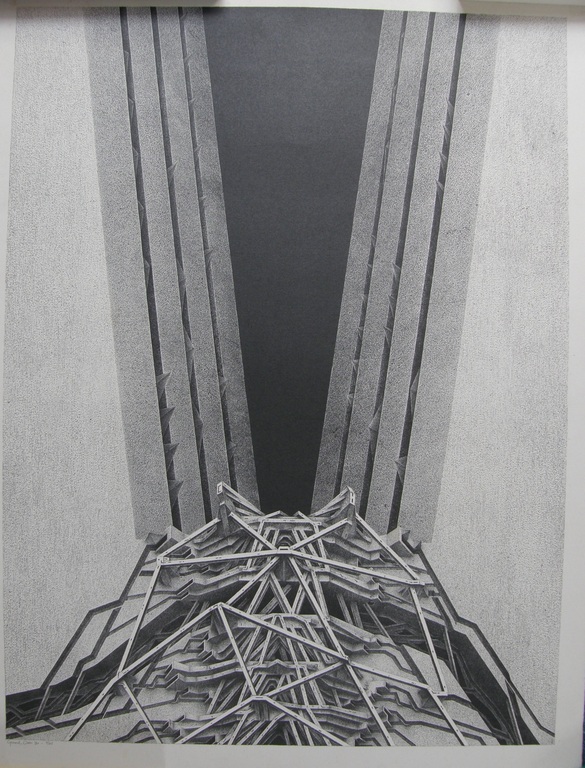 Gerard Deen: Litho, getiteld 'Constructie', genummerd 4/65, potlood gesigneerd kopen? Bied vanaf 55!
