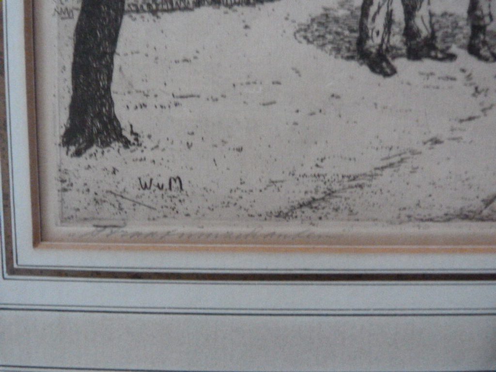 Fraaie en grote ets van Martin van Waning  ( Den Haag 1887 – 1972  Dokkum ) kopen? Bied vanaf 1!