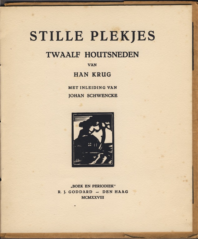Han Krug: 12 houtsneden – Stille Plekjes kopen? Bied vanaf 35!