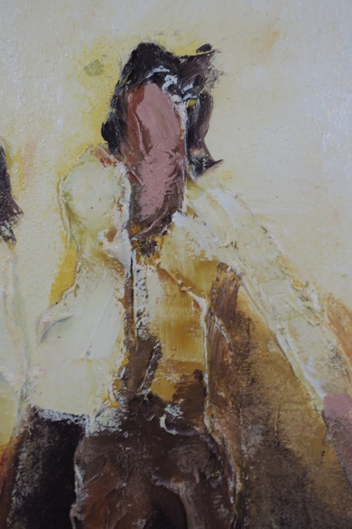 Jochem de Graaf: Olieverf op doek, Mensen (groot) kopen? Bied vanaf 100!