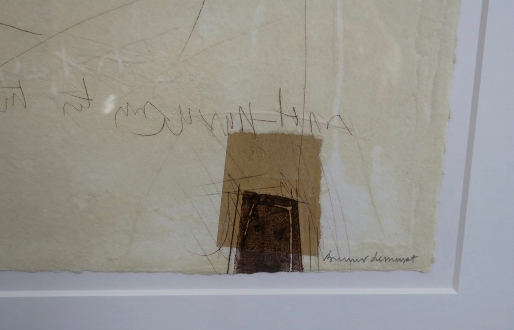 Bernard Remusat: Carborundum, Z.T. - Ingelijst (groot) kopen? Bied vanaf 70!