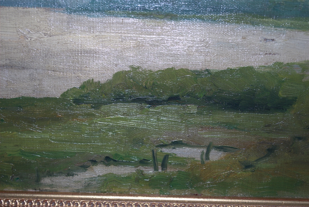 Onbekend olieverfschilderij, zeilbootjes op het water, ca. 1890 kopen? Bied vanaf 1!