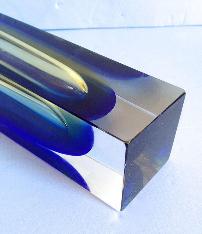 Murano glas - Grote Sommerso blokvaas -Tweede helft 20e eeuw, Italië kopen? Bied vanaf 39!