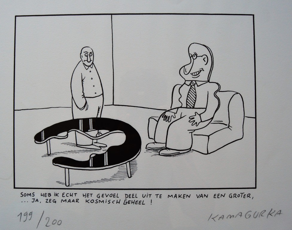 Kamagurka: Zeefdruk, Soms heb ik echt .... verkocht voor € 99!