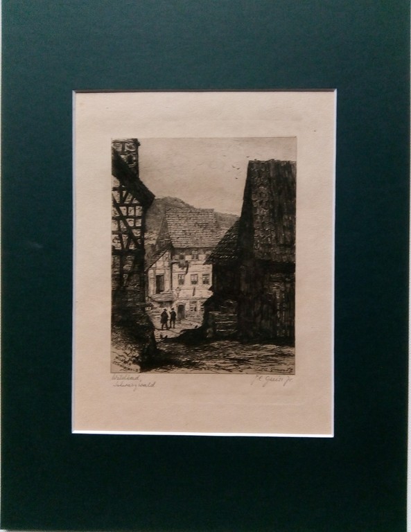 Johannes Conrad Greive - gravure uit 1875 (perfecte staat) en INGELIJST kopen? Bied vanaf 25!