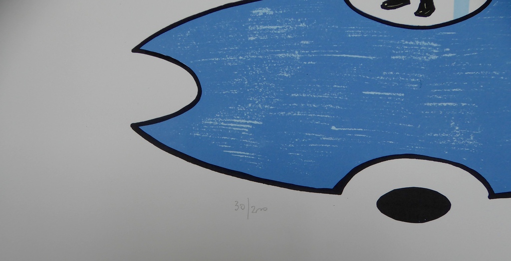 Hans Wap, zeefdruk uit 2003, hand gesigneerd en genummerd 30/200. kopen? Bied vanaf 1!