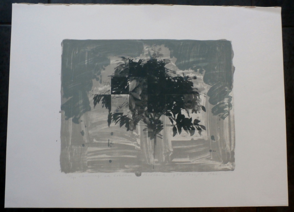 Joseph Cals - litho: Hommage aan Graham Sutherland - 1980 kopen? Bied vanaf 45!