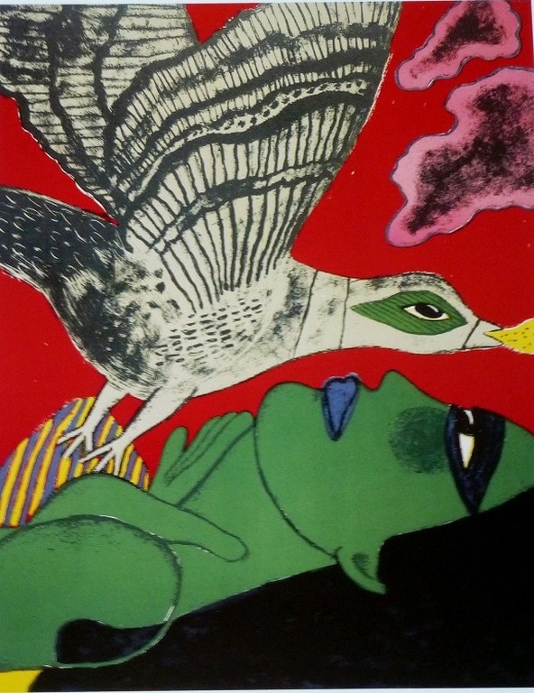 Corneille. offsetlitho: tentoonstelling Galerie Jas, 1992, Utrecht verkocht voor € 50!