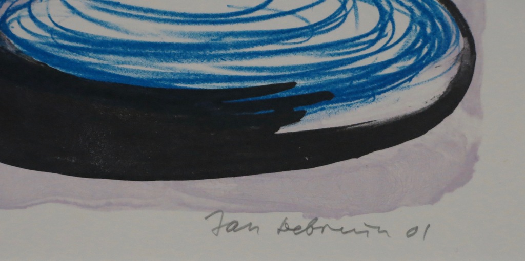 Jan de Bruin: Litho, In een vreemd bed kopen? Bied vanaf 20!