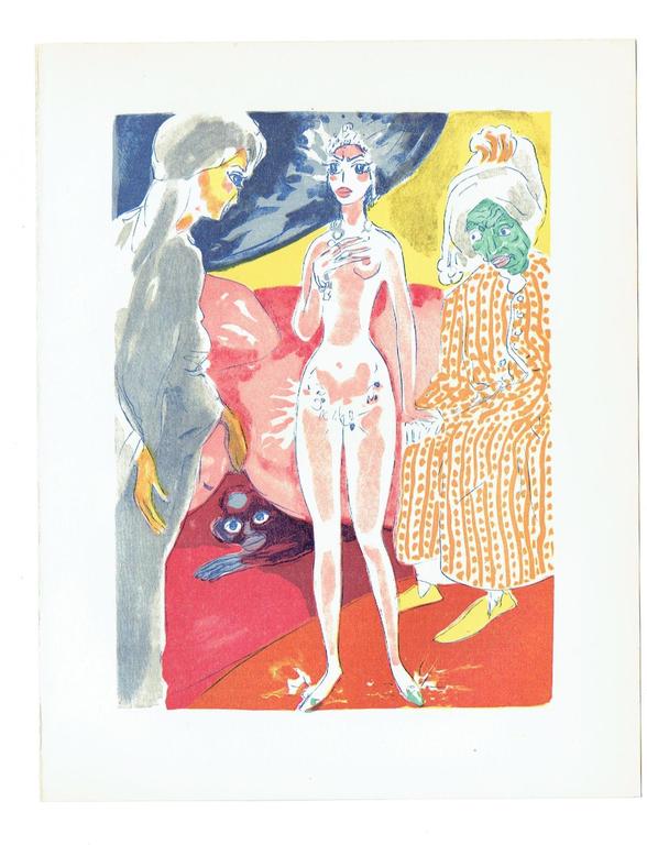 Kees van Dongen-6 Gravures (Les Femmes) uit Le Livre des Mille et Une Nuits  kopen? Bied vanaf 150!