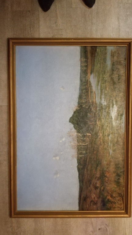 Emile de Baré, Olieverf op doek, Heide landschap, 1885 kopen? Bied vanaf 1!