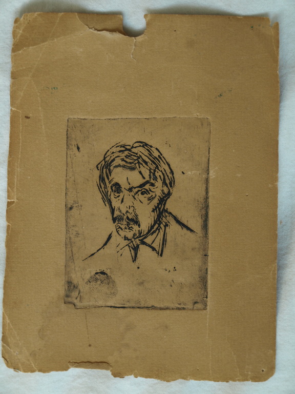 Elias Smalhout : 3 Etsen , Zelfportret + Man met pet + Oude vrouw – ca 1915  kopen? Bied vanaf 1!