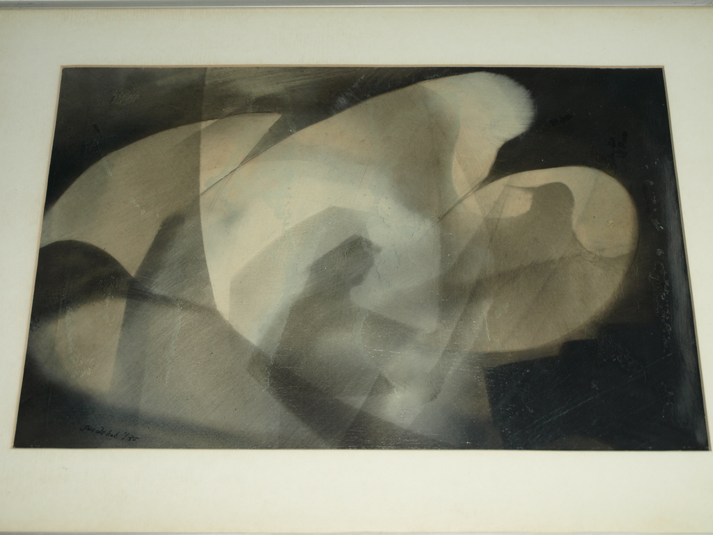 JAN DE KOK (1947) – 2 Silhouetten – acrylverf op papier – 1985 verkocht voor € 60!