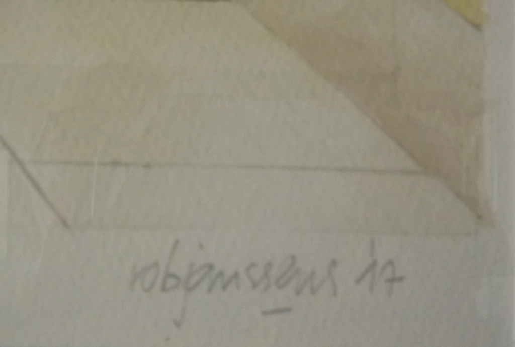 Rob Janssens - Rob Janssens - Aquarel - Panorama I -Bahnhof Erndtebrück  kopen? Bied vanaf 225!