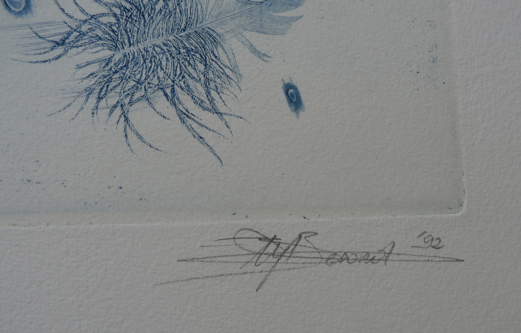 Hugo Besard - Ets - Titel: "Thisbe" - 1992 kopen? Bied vanaf 55!