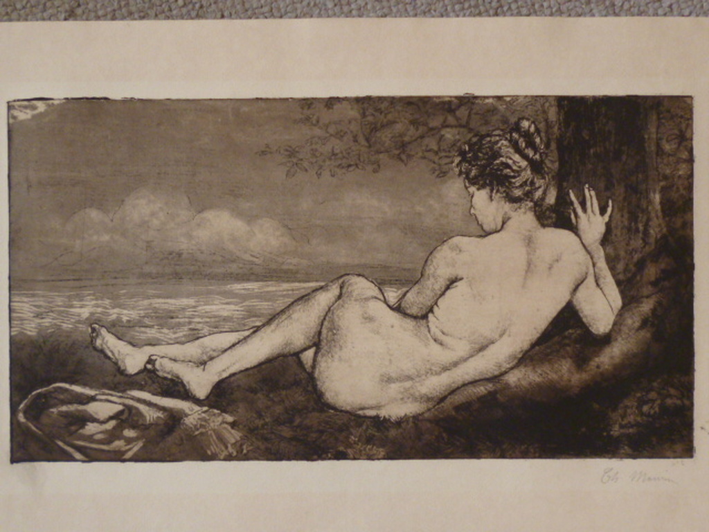 Charles Maurin - ets - Lassitude kopen? Bied vanaf 150!