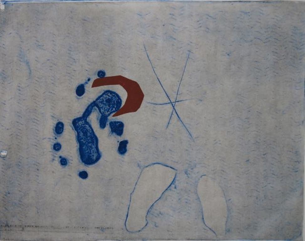 Anneke van der Mandele: Ets en aquatint, Footsteps kopen? Bied vanaf 1!