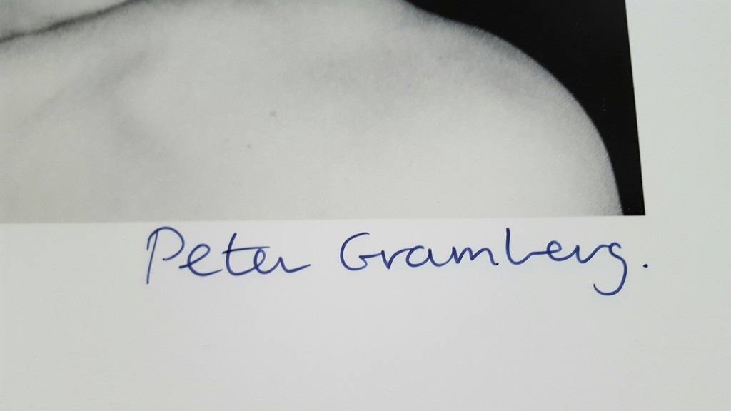 Peter Gramberg: gesigneerde fotoprint, Richenel kopen? Bied vanaf 50!