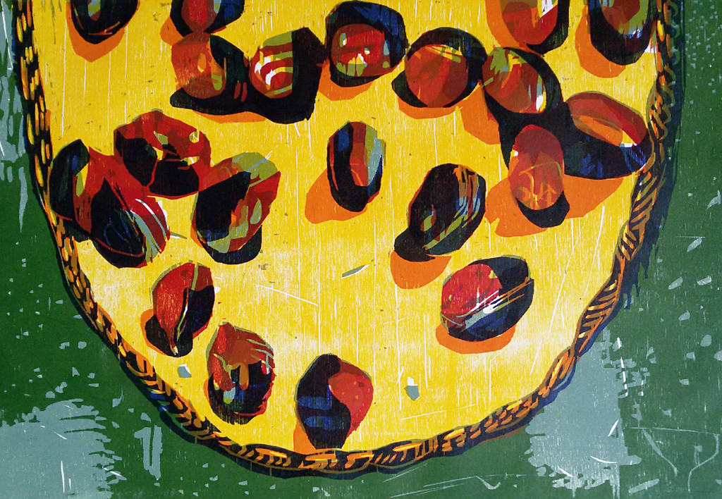 Vincent van Ojen - Stilleven, houtsnede kopen? Bied vanaf 50!