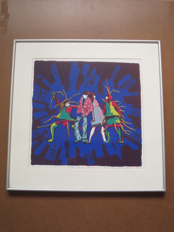 Frank Rosen (1946-) exclusieve zeefdruk "Tip Top" potloodgesigneerd 33/90 kopen? Bied vanaf 1!