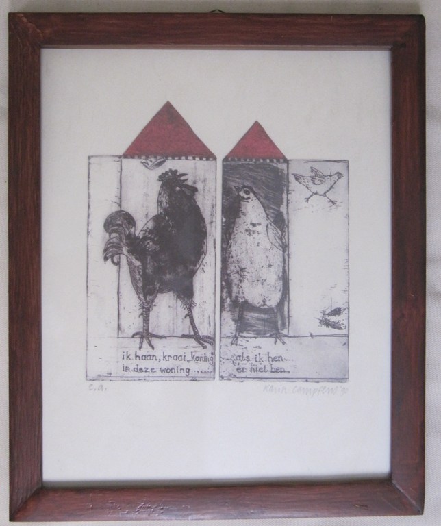 2 litho's 1990 van Karin Camfens kopen? Bied vanaf 35!