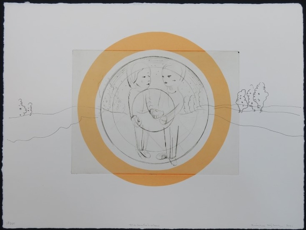 Rinke Nijburg: Ets en litho, the Snake's view kopen? Bied vanaf 1!