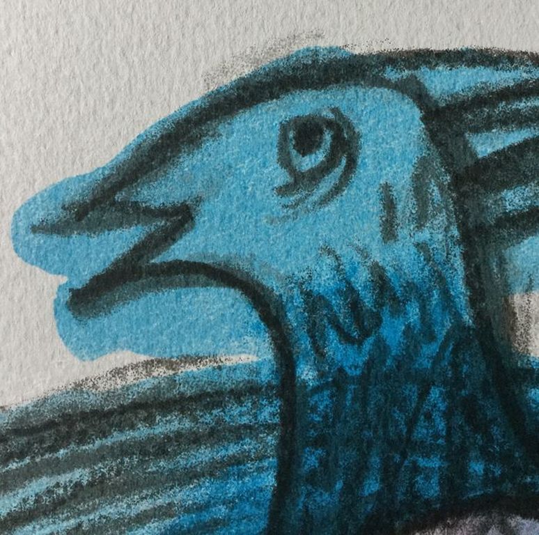 Corneille - L'ESPRIT DE L'OISEAU - Litho - ingelijst kopen? Bied vanaf 195!