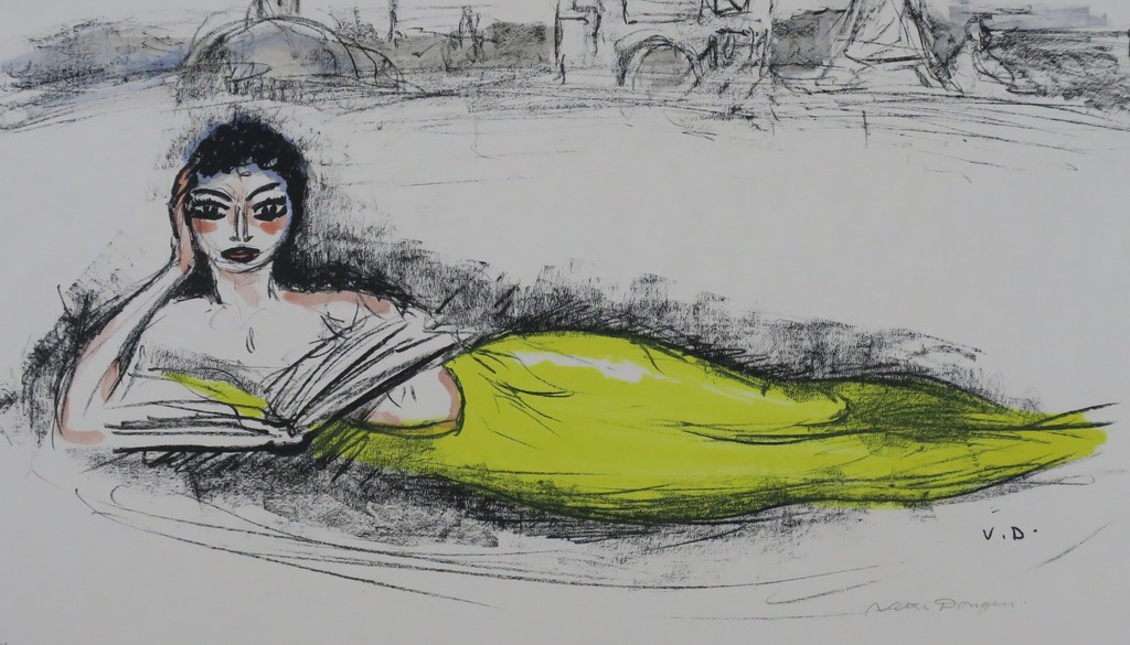 Kees van Dongen: Litho op papier Velin. La Seine, Regards sur Paris kopen? Bied vanaf 975!