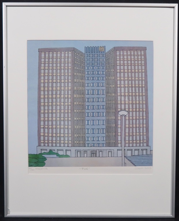 Laan Irodjojo: Zeefdruk, PWC - Ingelijst kopen? Bied vanaf 1!