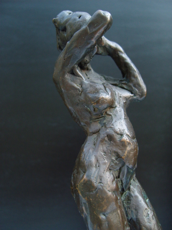 Onbekende meester: Zeer fraai en hoogwaardig bronzen beeldje verkocht voor € 525!